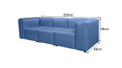 FUNTANA Sofa Ogrodowa B1+1+1B
