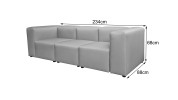 FUNTANA Sofa Ogrodowa B1+1+1B